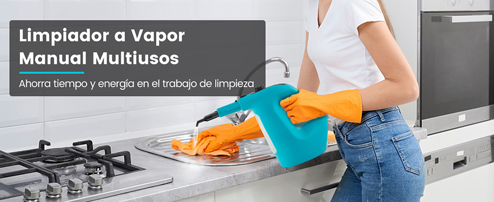 Limpiador a vapor portátil 