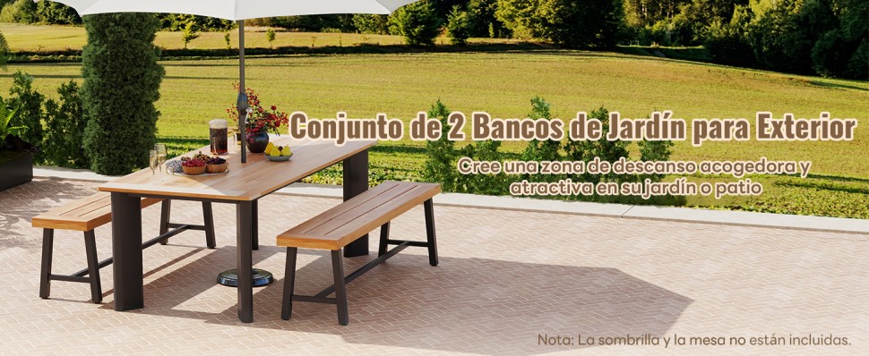 banco de madera exterior