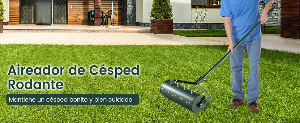 Aireador de césped manual