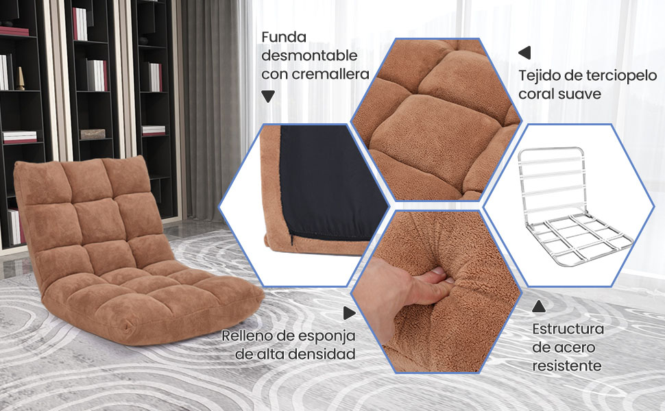 silla de suelo