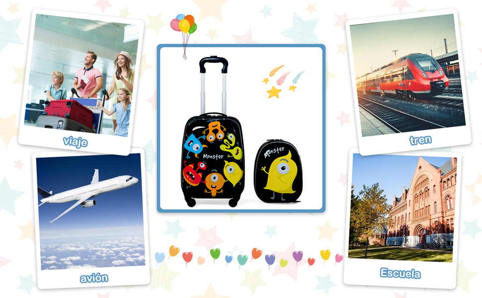 Mochila y Maleta Infantil
