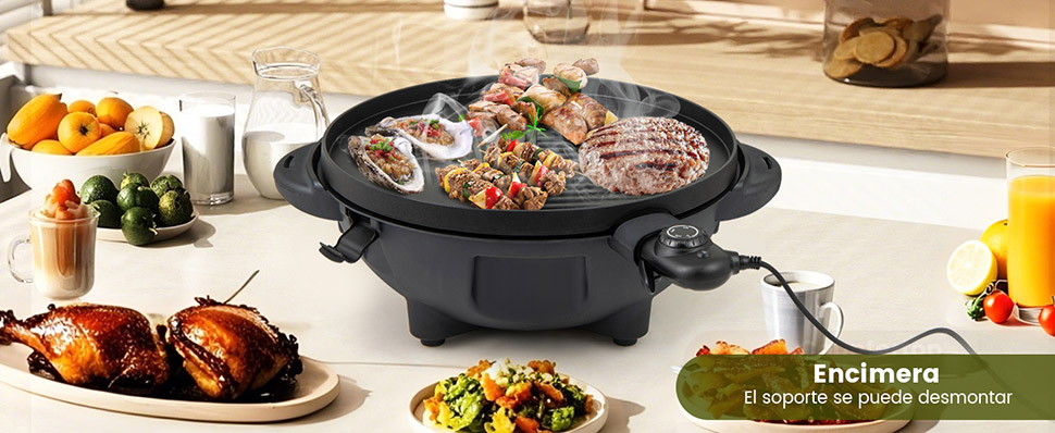 Cocina al aire libre eléctrica