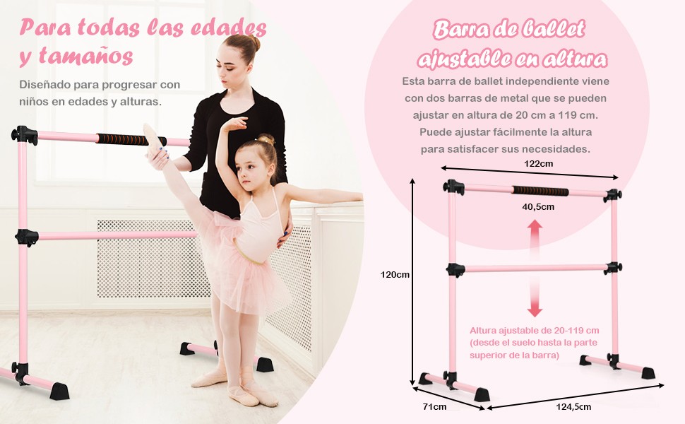 Barra ballet para niños