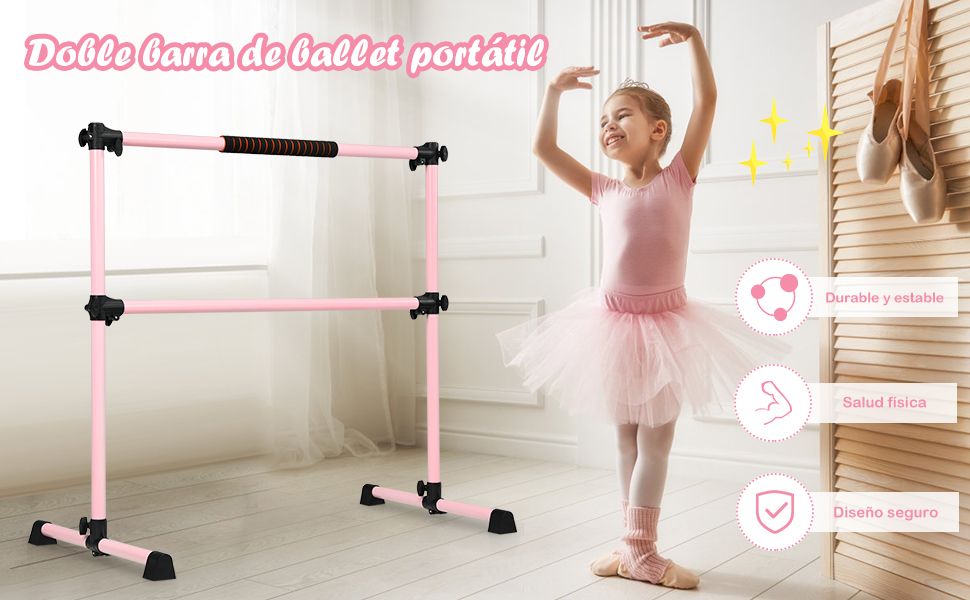 Barra portátil para ballet