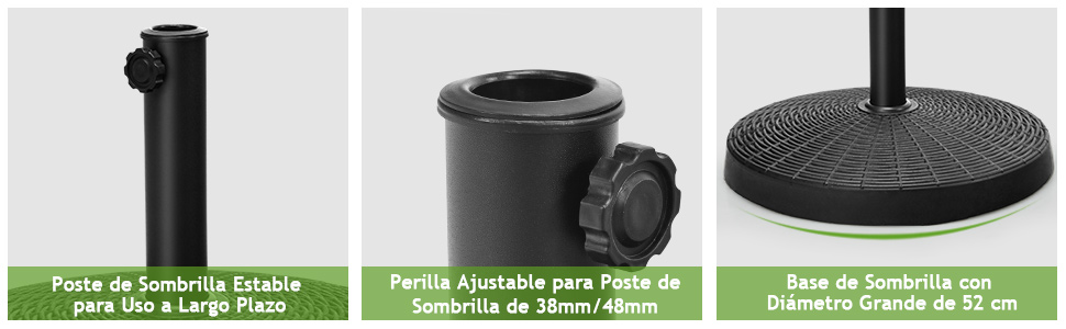  paragüero de resina