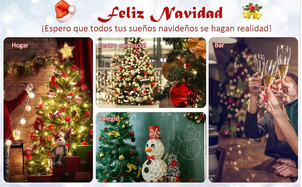 Árbol recargable para casa