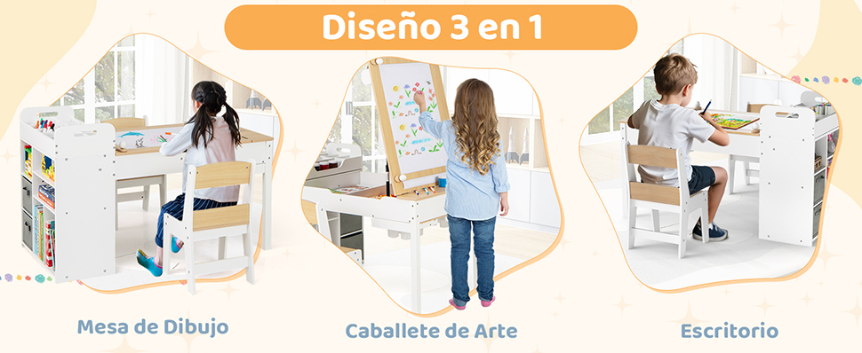 Mesa manualidades infantil