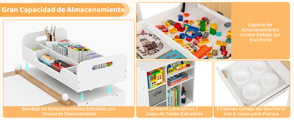 Mesa actividades niños 
