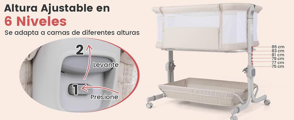 Cuna portátil bebé 