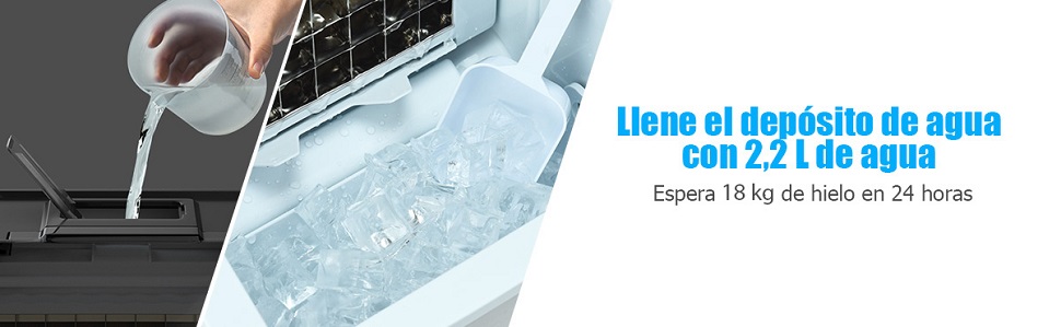 Máquina de hielo portátil