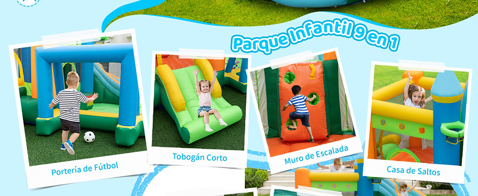 Parque Acuático Inflable para Niños