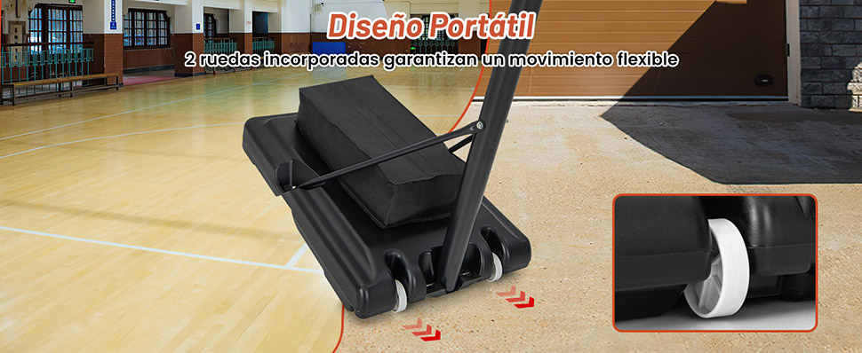 aro de baloncesto interior y exterior
