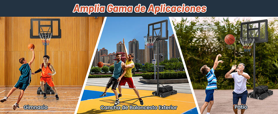sistema de baloncesto portátil