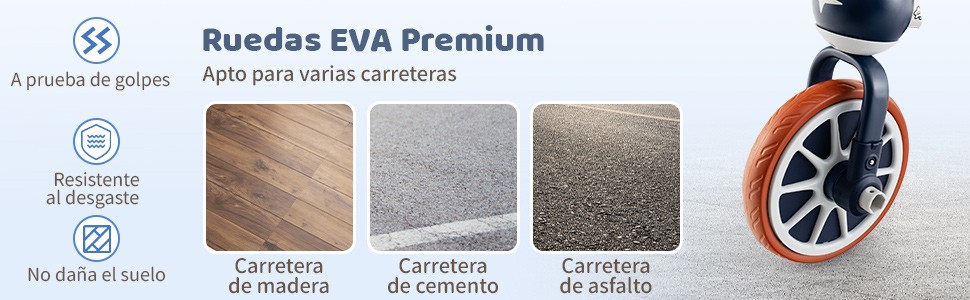 Triciclo de 4 ruedas para niños