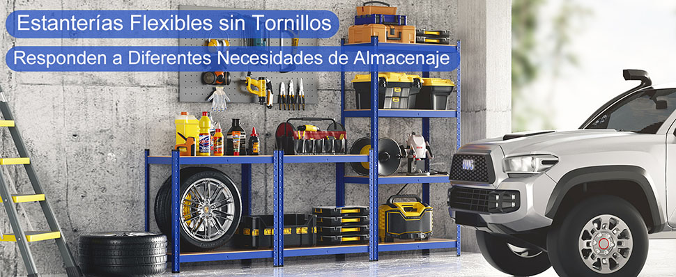 Estante de servicio pesado