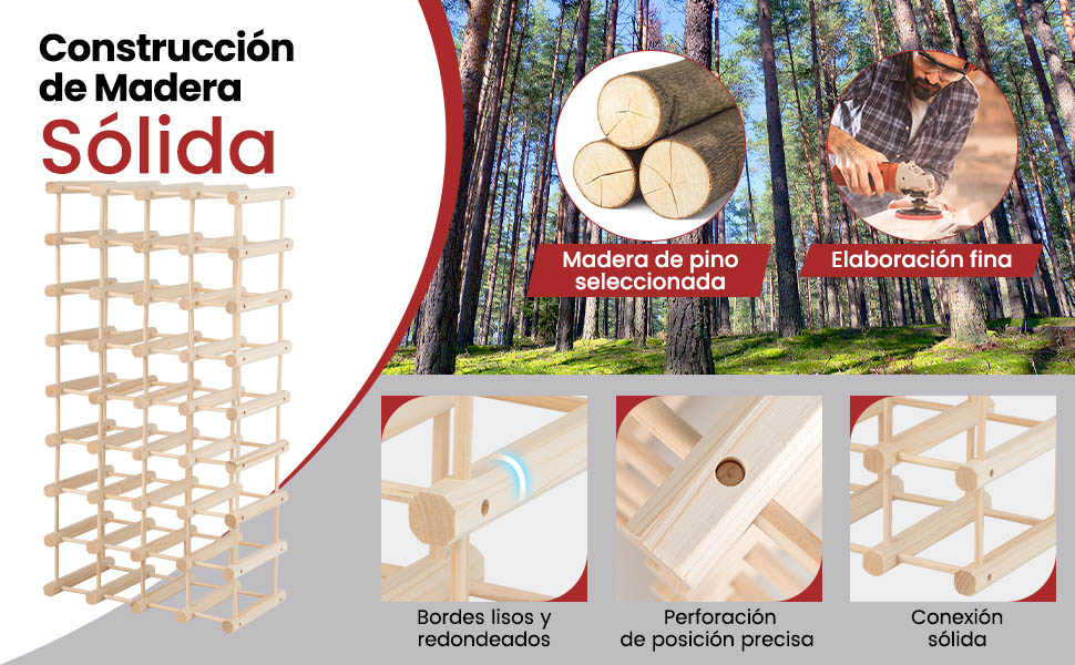 Almacén vino madera
