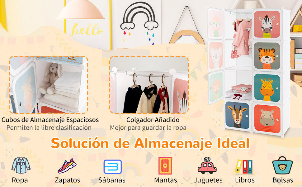 Mueble guardería modular