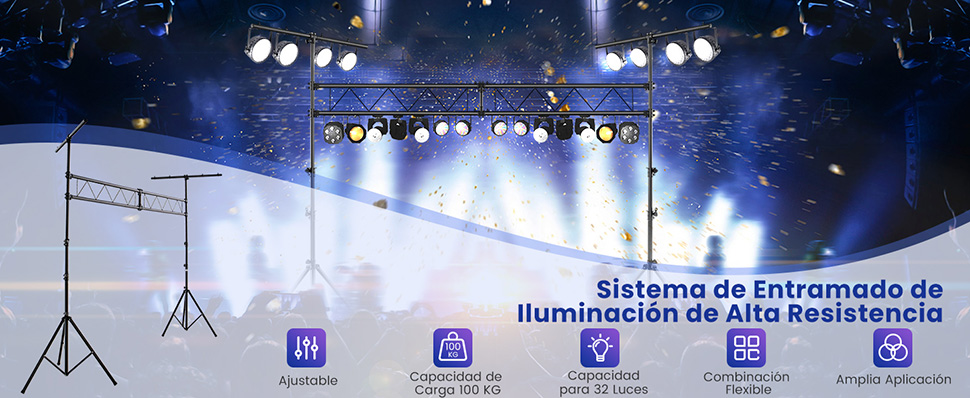 Soporte iluminación profesional 