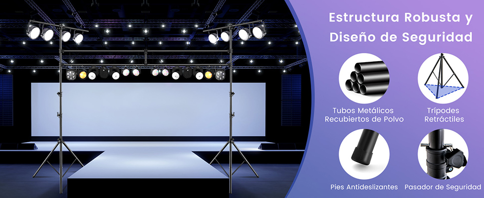 Truss para luces escenario