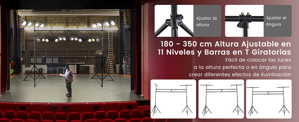 Sistema truss altura ajustable