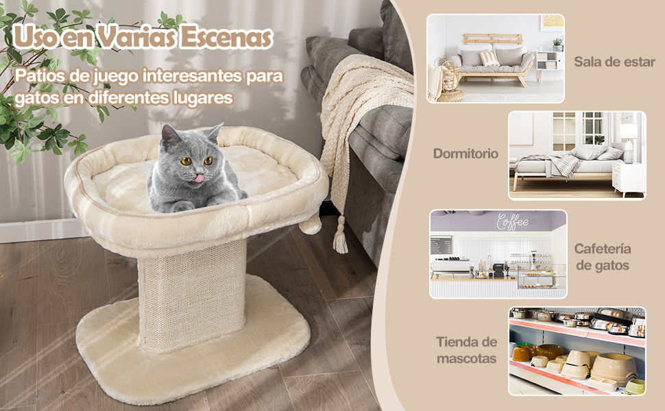Estructura para gatos pequeña