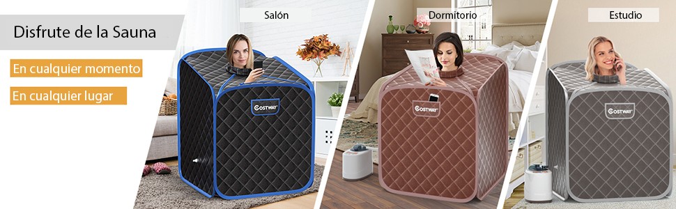 Sauna de vapor personal