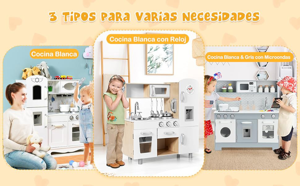 Cocina infantil de MDF