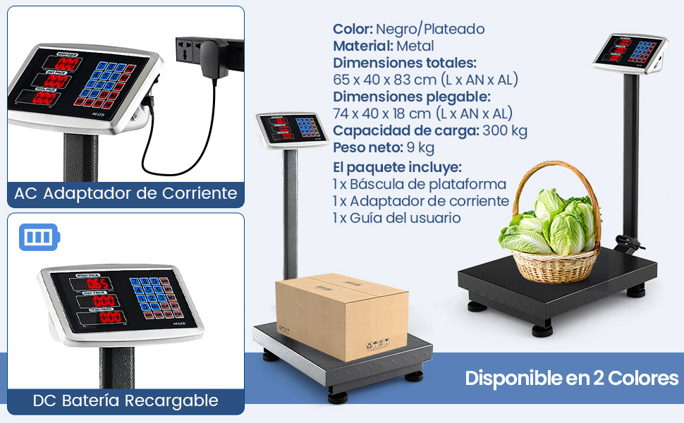 Báscula plataforma