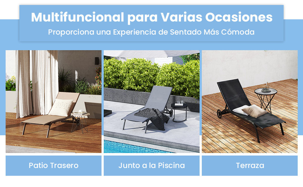 Silla de exterior