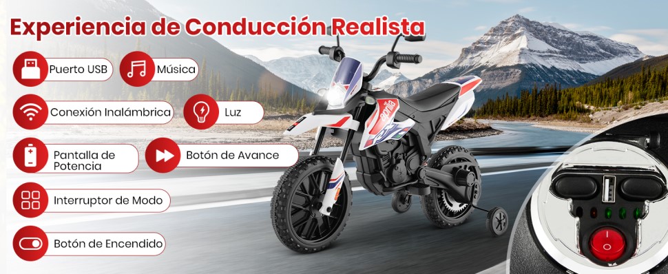 juguete de motocicleta