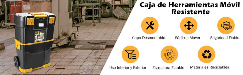 Caja de herramientas 3 en 1