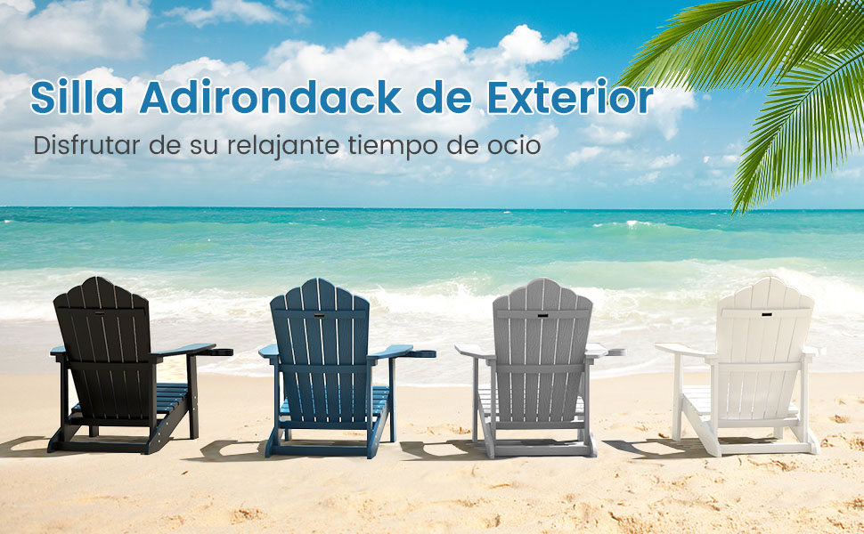 Silla exterior resistente intemperie