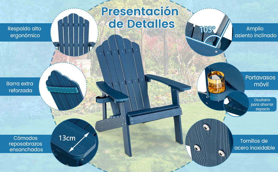 Silla alta respaldo ergonómica