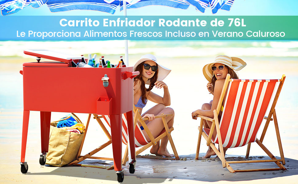 Carrito Enfriador Portátil
