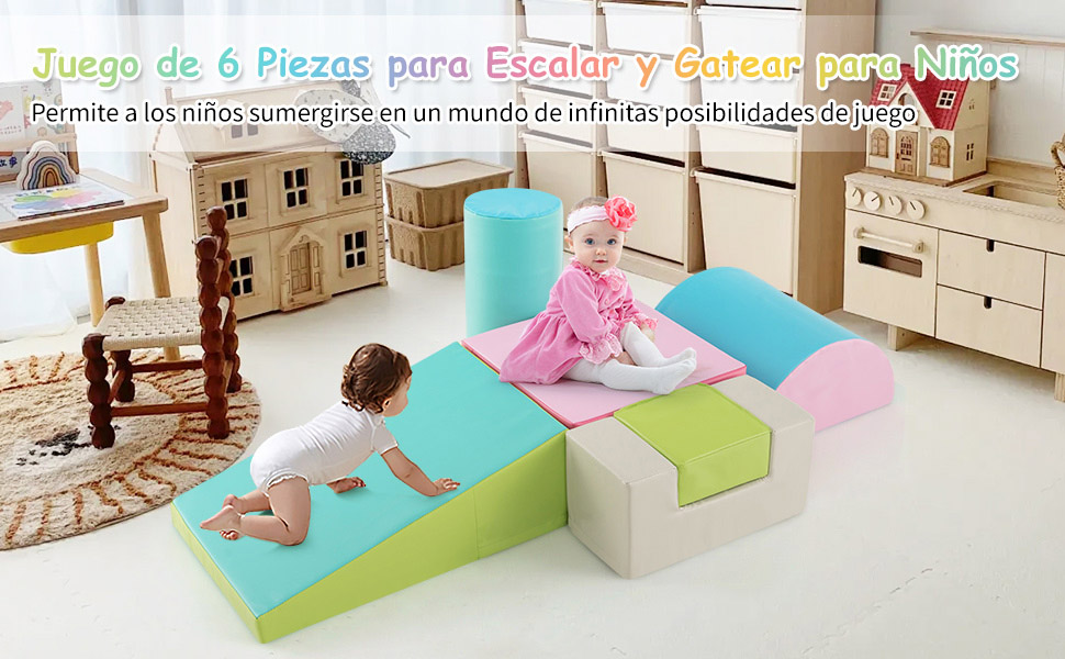 Bloques escalada niños