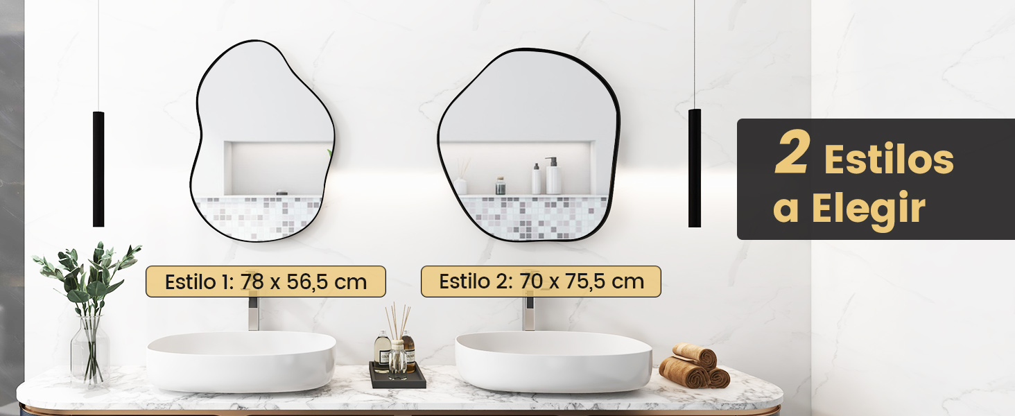 espejo de pared