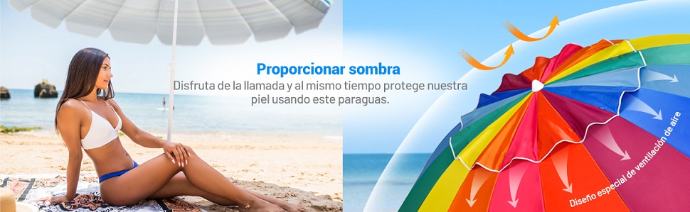parasol para exterior