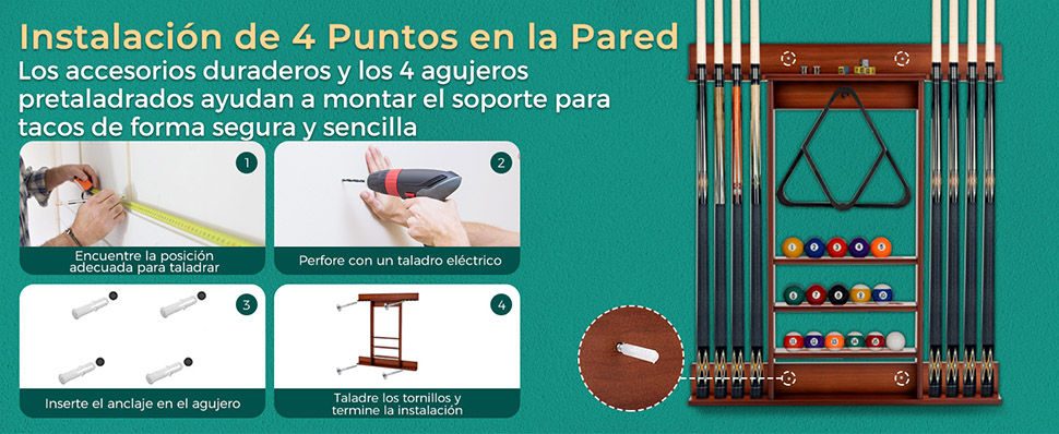 Mueble para sala billar