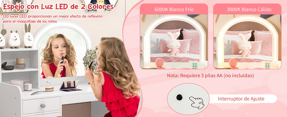 Juego tocador infantil