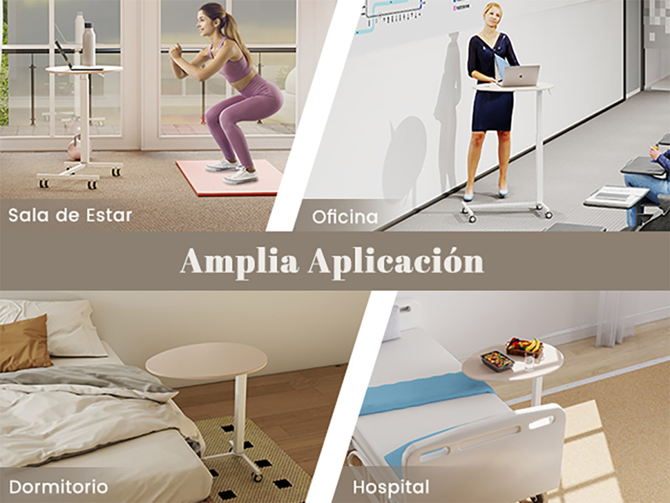 escritorio de pie de altura ajustable
