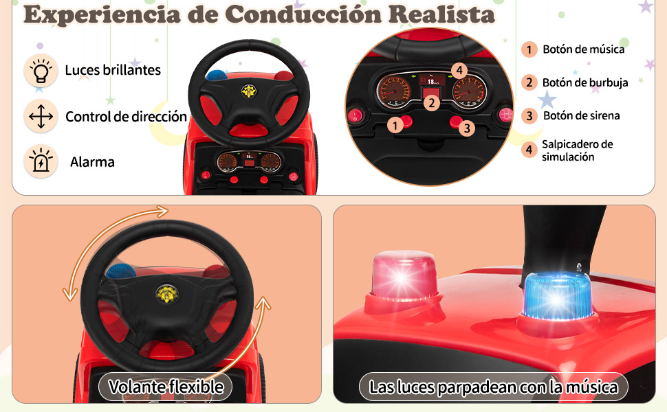Correpasillos bombero juguete