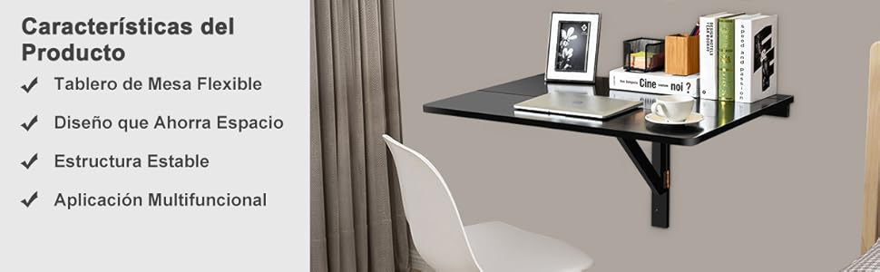 Mesa plegable de pared
