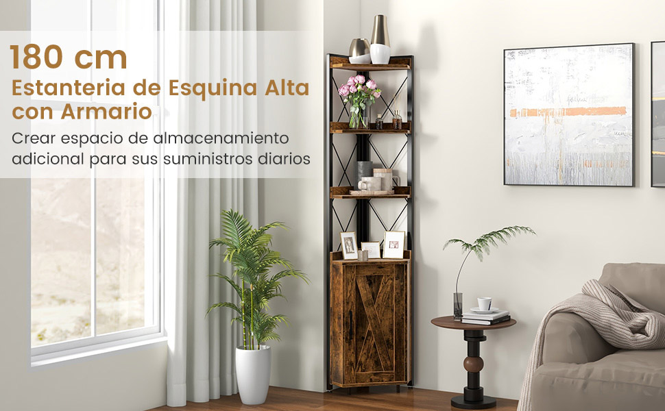 Estantería de Esquina