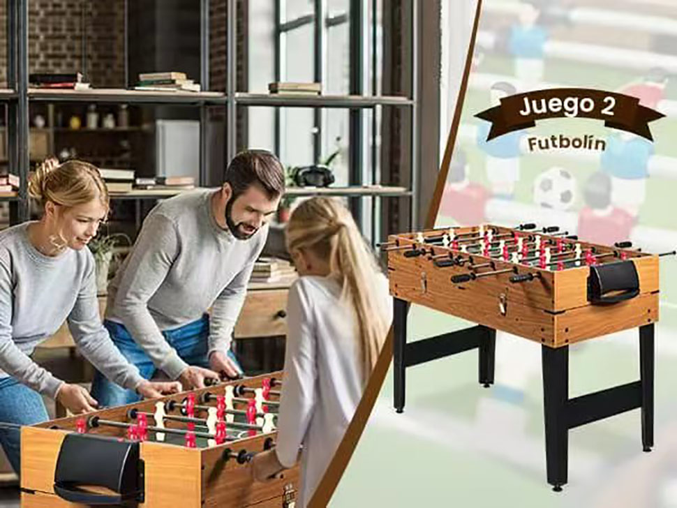 mesa de juegos combinados