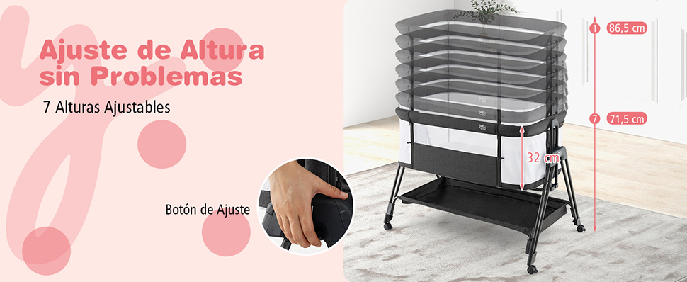 cuna portátil para bebé