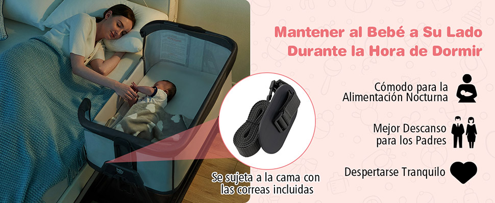 cuna para recién nacido