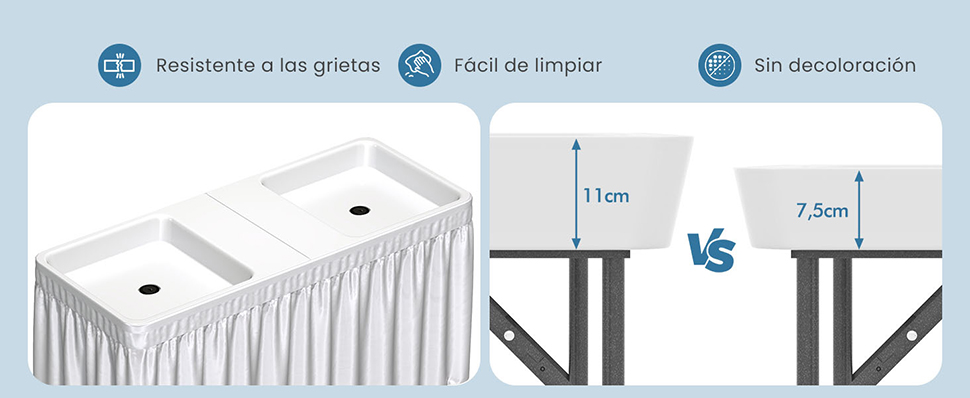 mesa refrigerante plegable para exteriores