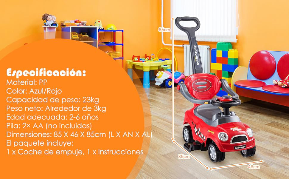 Coche andador y correpasillos