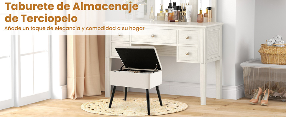 Taburete de Tocador