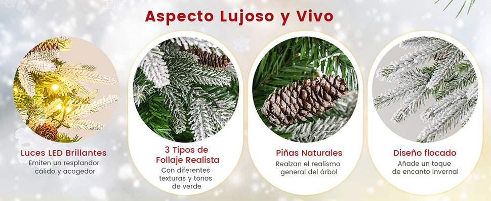 Árbol de Navidad delgado